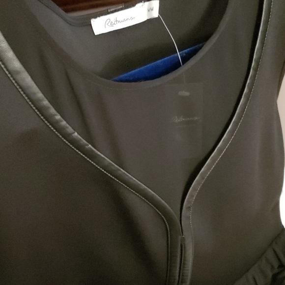 👗 REITMANS - Black Dress - Size M - Picture 5 of 5